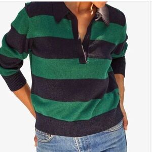 Clare V. Heloise Polo Sweater. Size XXL.